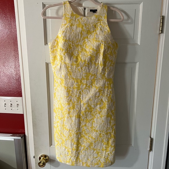 Ann Taylor Yellow Floral Dress - Picture 9 of 10